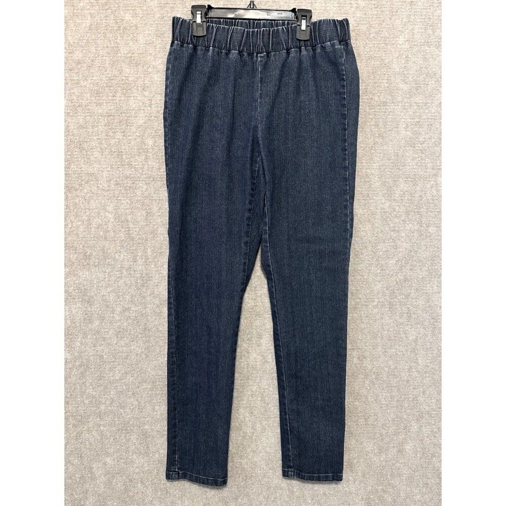 Soft Surroundings Jeans Wide Band Women’s Medium High Waist Skinny Leg 28-34" W
